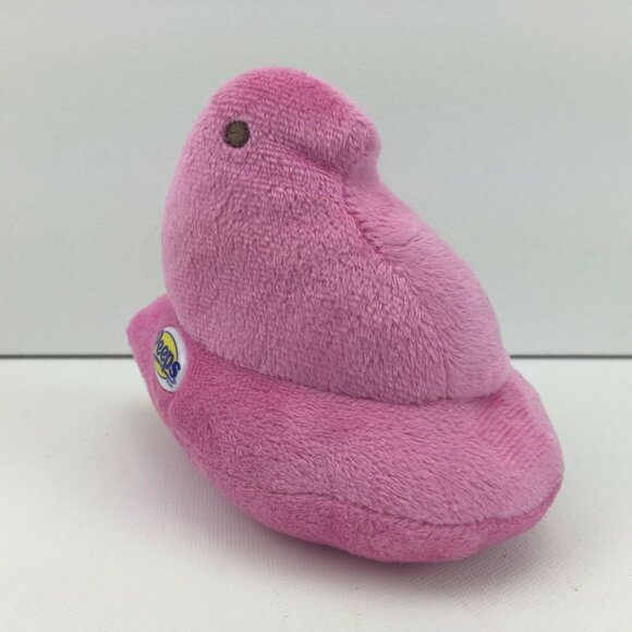 Peeps Pink Plush Stuffed Toy 6" Soft Easter Basic Candy Stuffie - Picture 5 of 11